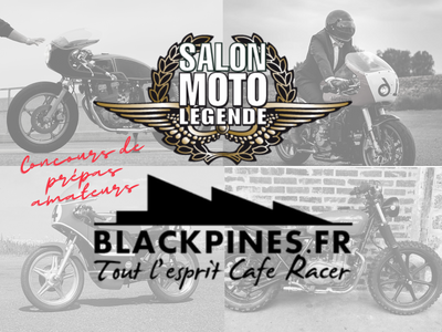 Blackpines Custom Motorcycle Competition auf der Moto Légende Show 2023
