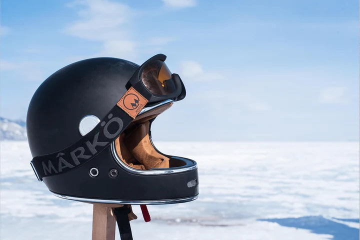casque vintage cafe racer marko casque français