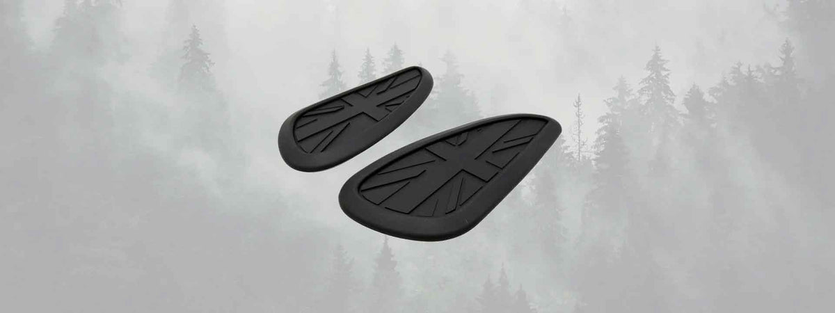 Collection d'accessoires pour réservoirs moto sur Blackpines.fr