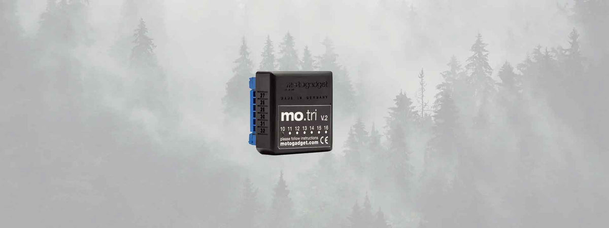 Collection d'adaptateurs Motogadget sur Blackpines.fr
