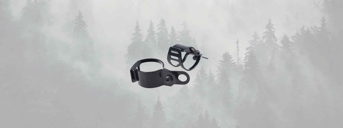 Collection de supports de clignotants moto sur Blackpines.fr