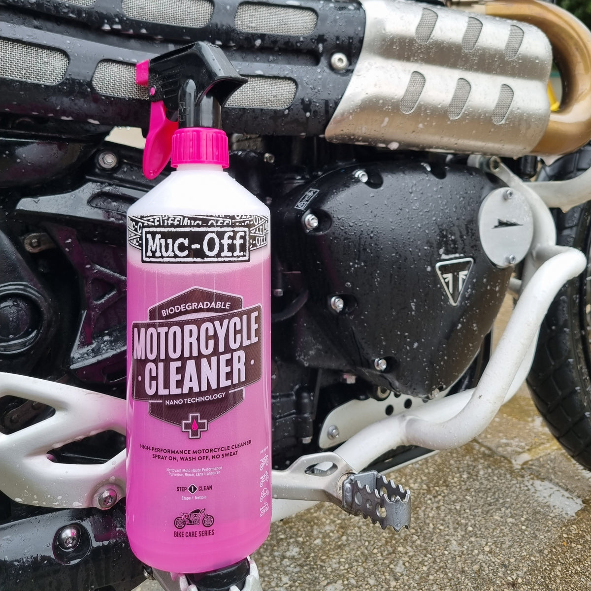 Nettoyant Moto en spray 1L | MUC-OFF - blackpines.fr