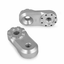 Adaptateurs 30 mm argent pour systeme Vario EVO1 Wunderlich. Blackpines.fr