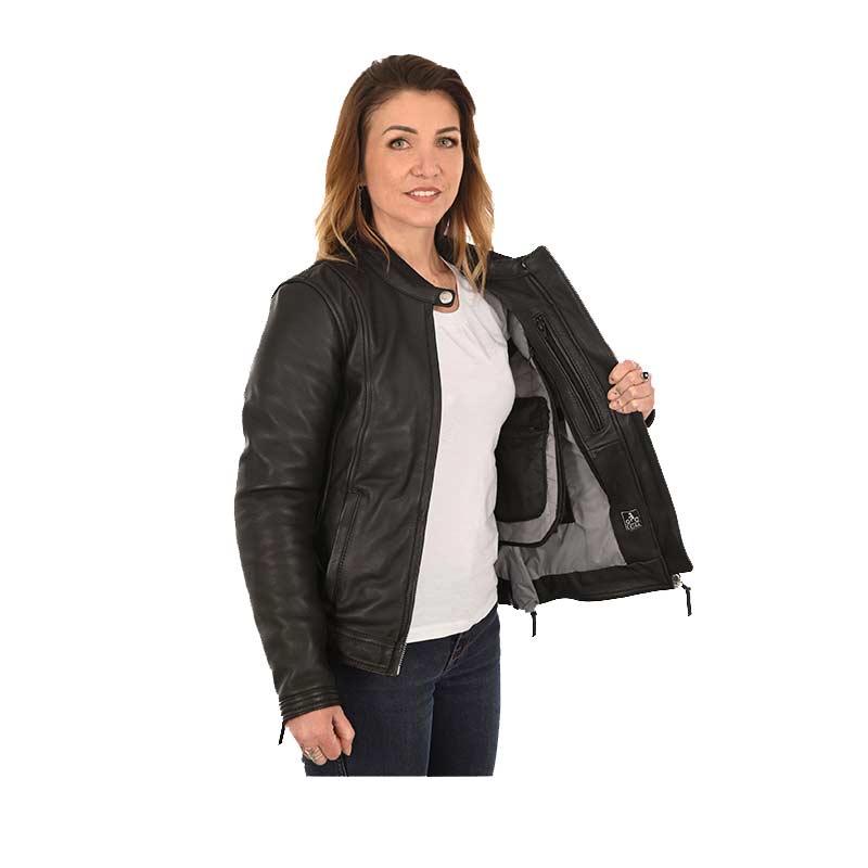 Blouson moto homologue femme Speed The Royal Racer. Blackpines.fr