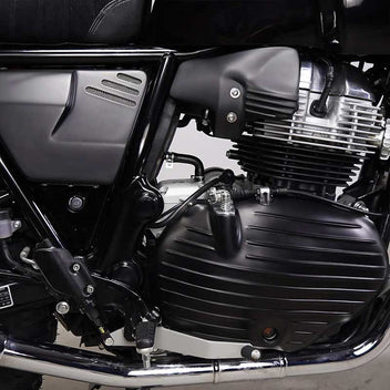 Deflecteur air Interceptor et Continental GT Bonvent Motorbikes. Blackpines.fr