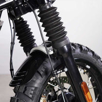 Mini garde boue avant noir Bonvent Motorbikes. Blackpines.fr