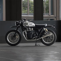 Support de compteur déporté Bonvent Motorbikes pour Royal Enfield Interceptor 650 et Continental GT650.