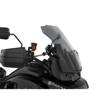 Bulle moto grise fumee Marathon Wunderliche pour Harley-Davidson Pan America 1250. Blackpines.fr