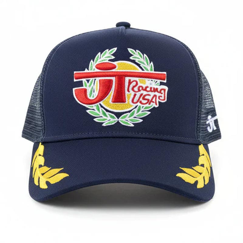 Casquette JT RACING USA VICTORY bleue marine