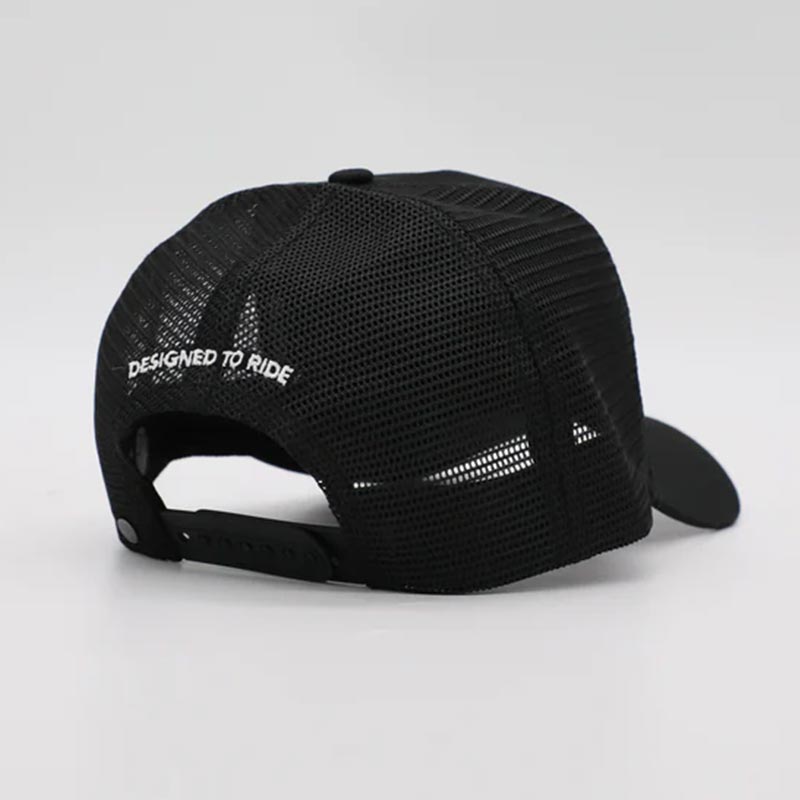 Casquette noire trucker Morex Custom Origine.