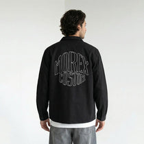 Chemise noire coton homme Morex Custom ROAD.