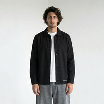 Chemise noire coton homme Morex Custom ROAD.