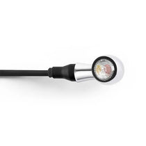 Clignotant moto CLUB S Rrizoma chrome FR155CH. Blackpines.fr