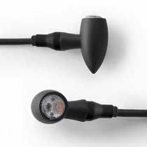 Clignotant moto CLUB S Rrizoma noir FR155B. Blackpines.fr