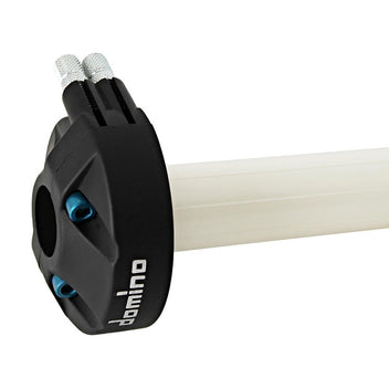 Commande accelerateur bicylindre Domino. Blackpines.fr