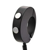 Commodo noir 2 boutons Daytona pour compteurs Velona. Blackpines.fr