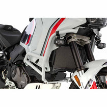 Crash bar blanc Wunderlich pour Ducati DesertX standard. Blackpines.fr