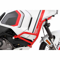 Crash bar rouge Wunderlich pour Ducati DesertX standard. Blackpines.fr