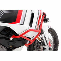Crash bar rouge Wunderlich pour Ducati DesertX standard. Blackpines.fr