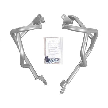 Crash bar moteur argent Hepco & Becker pour Honda XL750 Transalp 2025-2026.