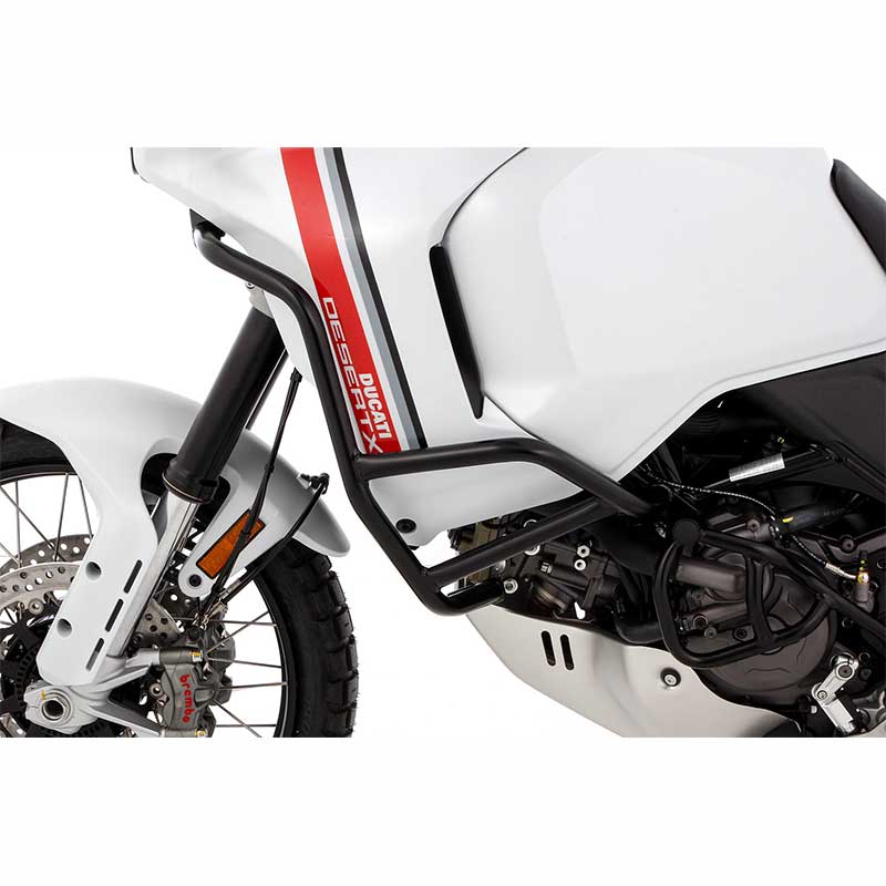 Crash bar noir Wunderlich pour Ducati DesertX standard. Blackpines.fr
