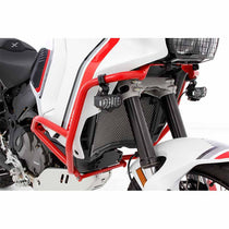 Crash bar rouge Wunderlich pour Ducati DesertX standard. Blackpines.fr