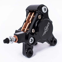 Etrier moto 2 pistons gamme Classic Beringer 2y19 noir. Blackpines.fr