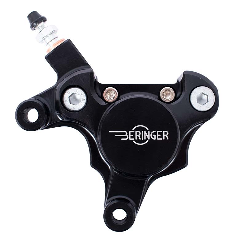 Etrier moto 2 pistons gamme Classic Beringer 2y19 noir. Blackpines.fr