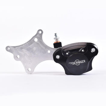 Etrier moto 2 pistons gamme Classic Beringer 2h17 noir. Blackpines.fr