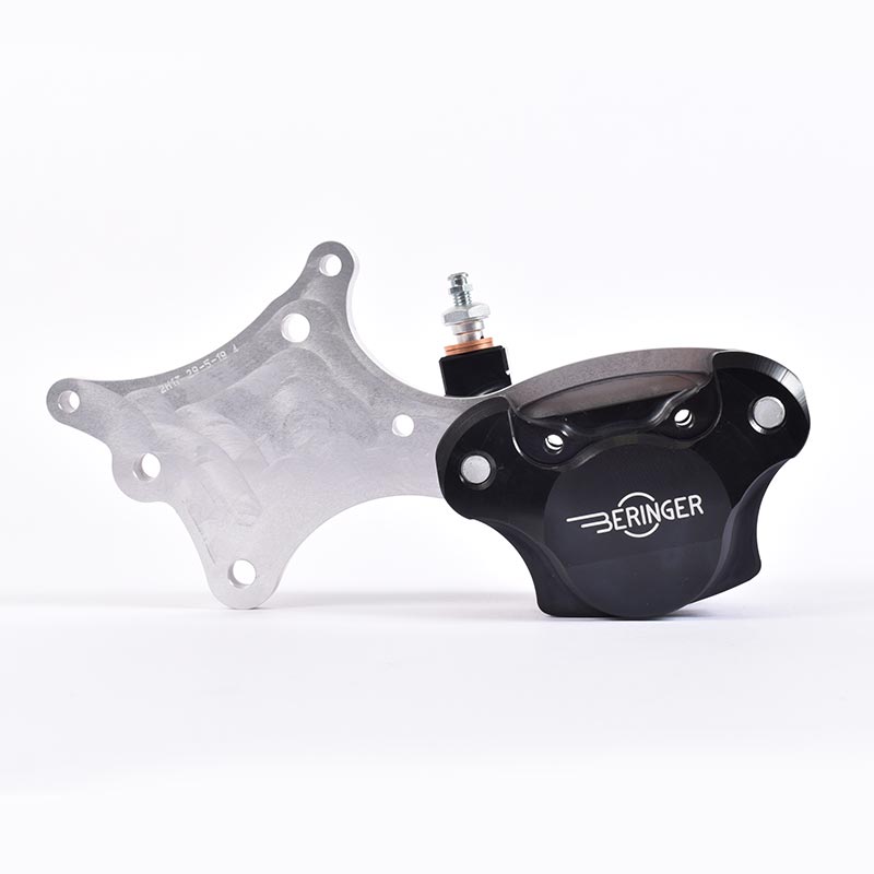 Etrier moto 2 pistons gamme Classic Beringer 2h17 noir. Blackpines.fr