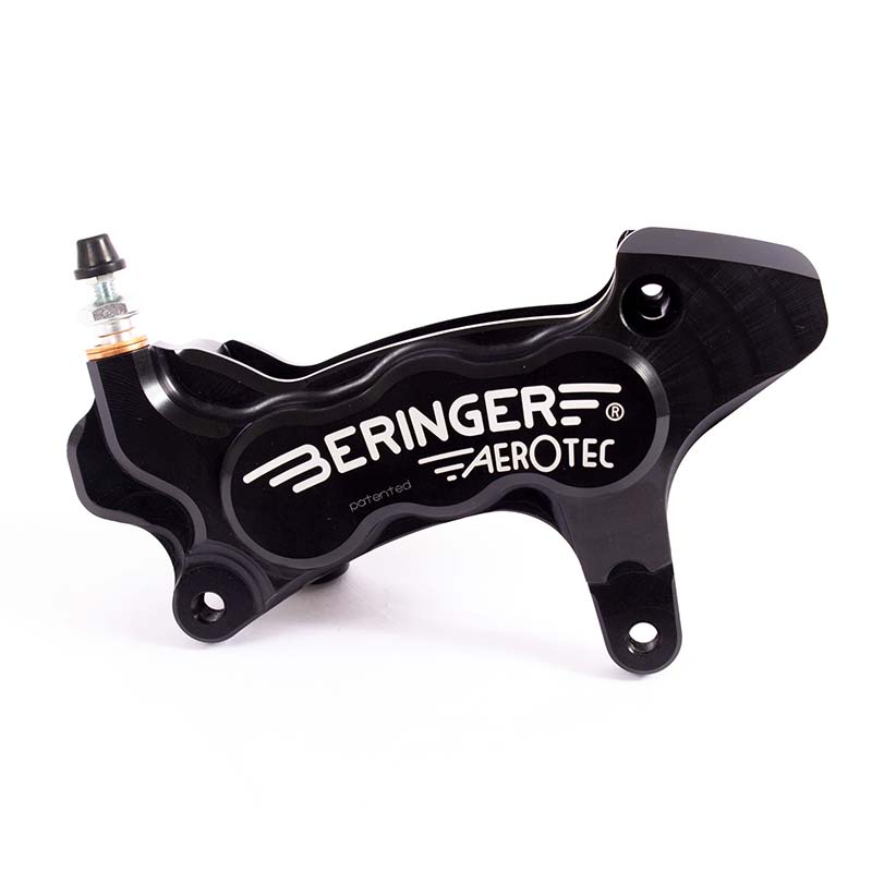 Etrier 6 pistons 27mm axial Aerotec Beringer xra noir. Blackpines.fr
