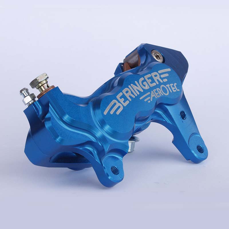 Etrier 6 pistons 27mm axial Aerotec Beringer xra bleu. Blackpines.fr