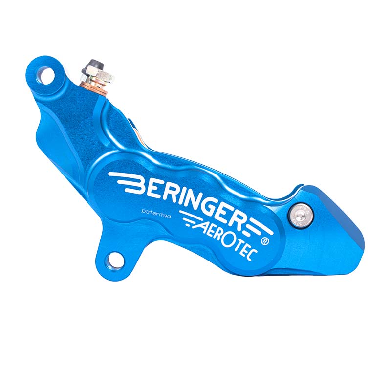 Etrier 6 pistons 27mm axial Aerotec Beringer y11a bleu. Blackpines.fr