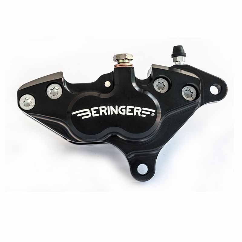 Etrier moto axial 4 pistons Beringer 4hd11 noir. Blackpines.fr