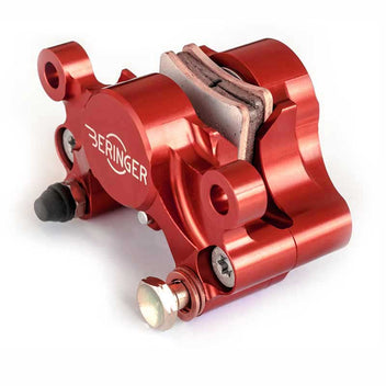 Etrier rouge 2 pistons Ø27mm gamme 2D1 Beringer. Blackpines.fr