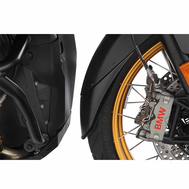 Extension de garde-boue avant Wunderlich Extenda Fender pour BMW R1300GS. Blackpines.fr