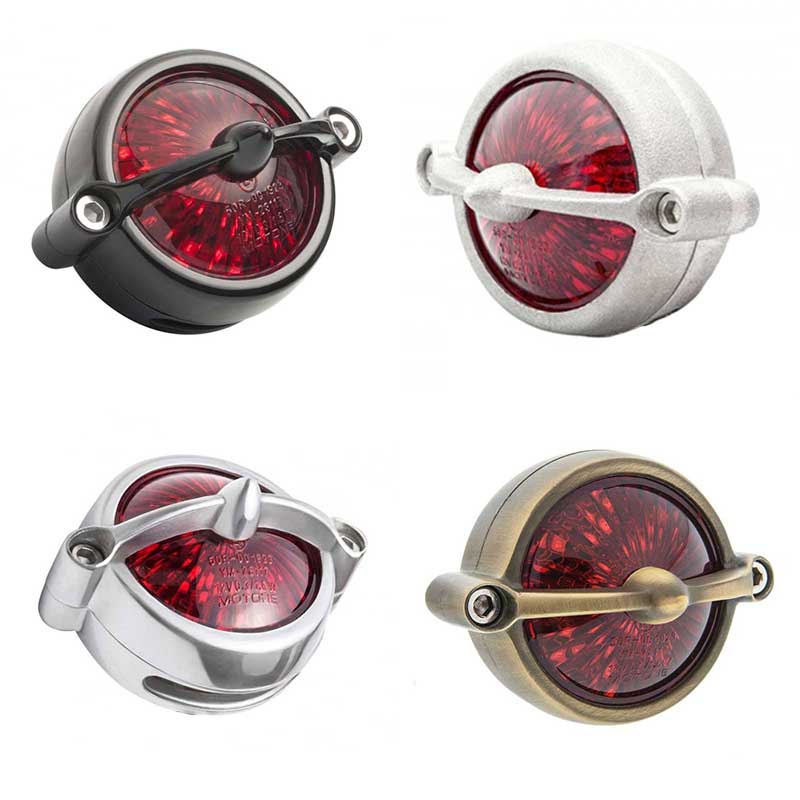 Feu arriere LED homologue BEL AIR Motone Customs. Blackpines.fr