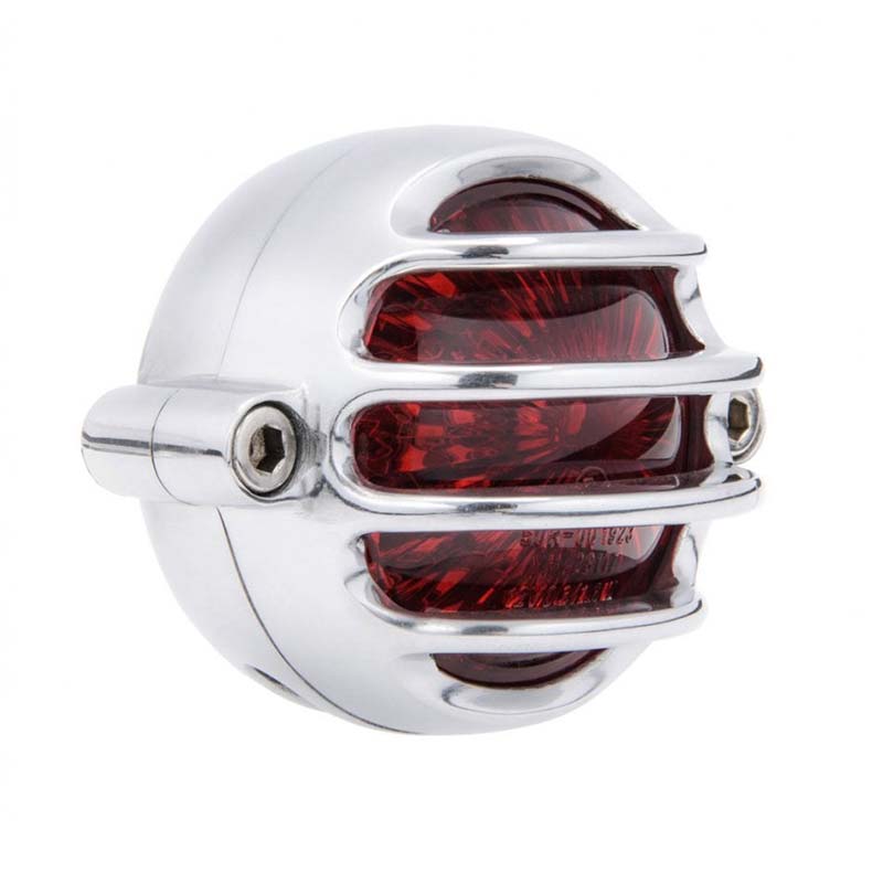 Feu arriere moto LED LECTER Motone Customs. Blackpines.fr