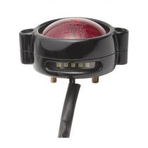 Feu arriere homologue noir Eldorado Motone. Blackpines.fr