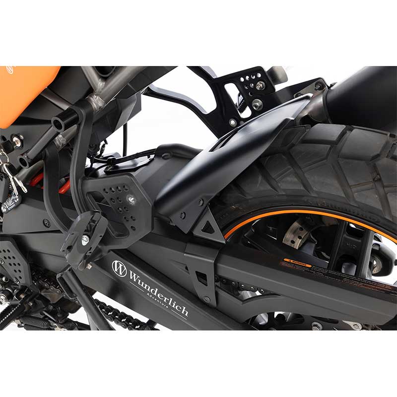 Garde-boue arriere moto Wunderlich Extreme pour Harley-Davidson Pan America. Blackpines.fr
