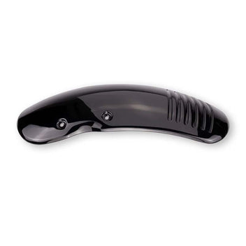 Garde-boue avant court Bonvent Motorbikes en composite renforcé noir brillant pour Hunter 350. 