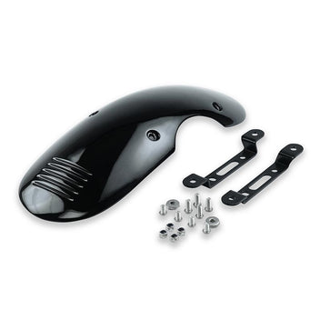 garde-boue avant court noir brillant Bonvent pour Interceptor ou Continental GT. Blackpines.fr