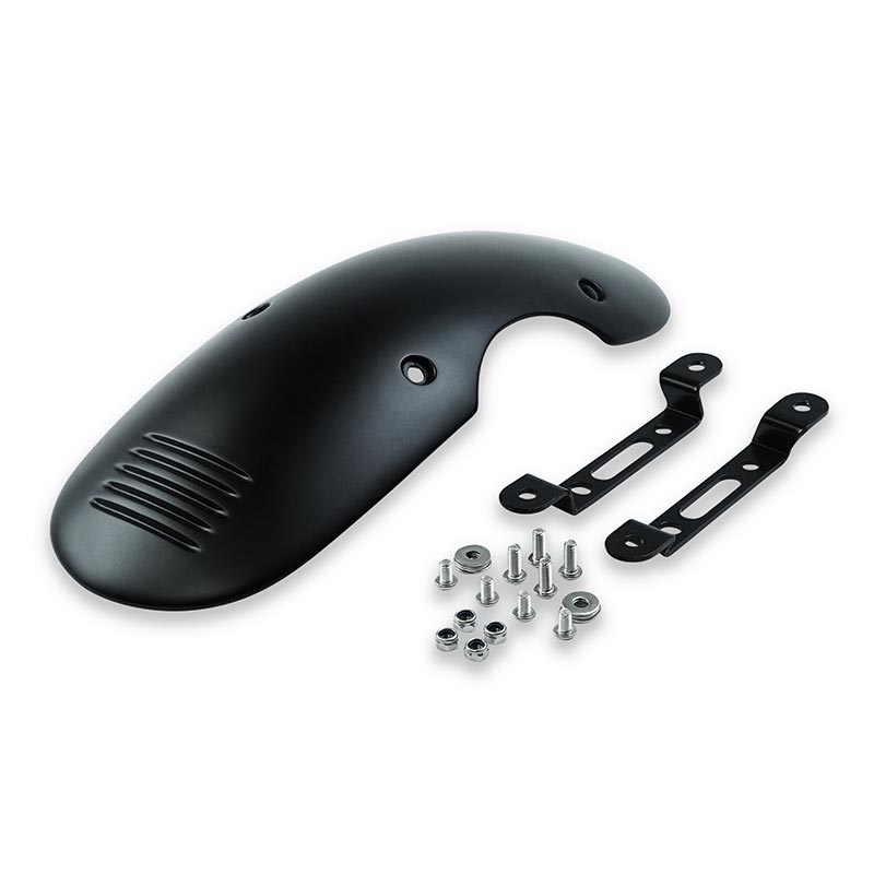 garde-boue avant court noir mat Bonvent pour Interceptor ou Continental GT. Blackpines.fr
