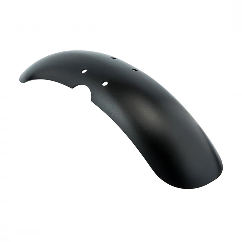 Garde-boue avant noir Motone Customs Raceblade pour roues a rayon Triumph. Blackpines.fr