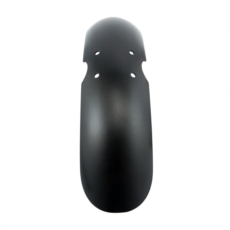 Garde-boue avant noir Motone Customs Raceblade pour roues a rayon Triumph. Blackpines.fr