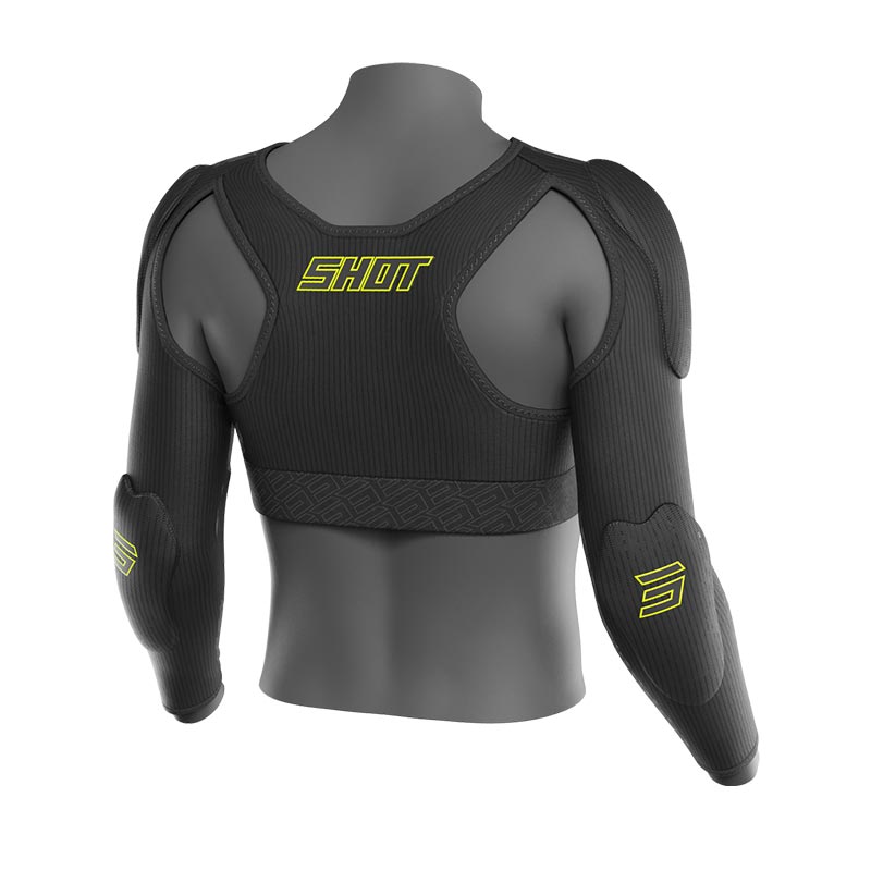 Gilet de protection moto Shot Race Gear AERO black.