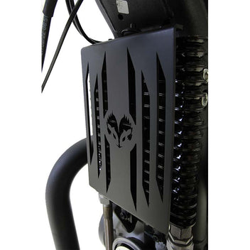Grille radiateur Hedgehog Motorcycles pour Royal Enfield Super Meteor 650. Blackpines.fr