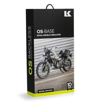 Harnais de selle Kriega OSBASE rackless pour Royal-Enfield Himalayan 450 packaging