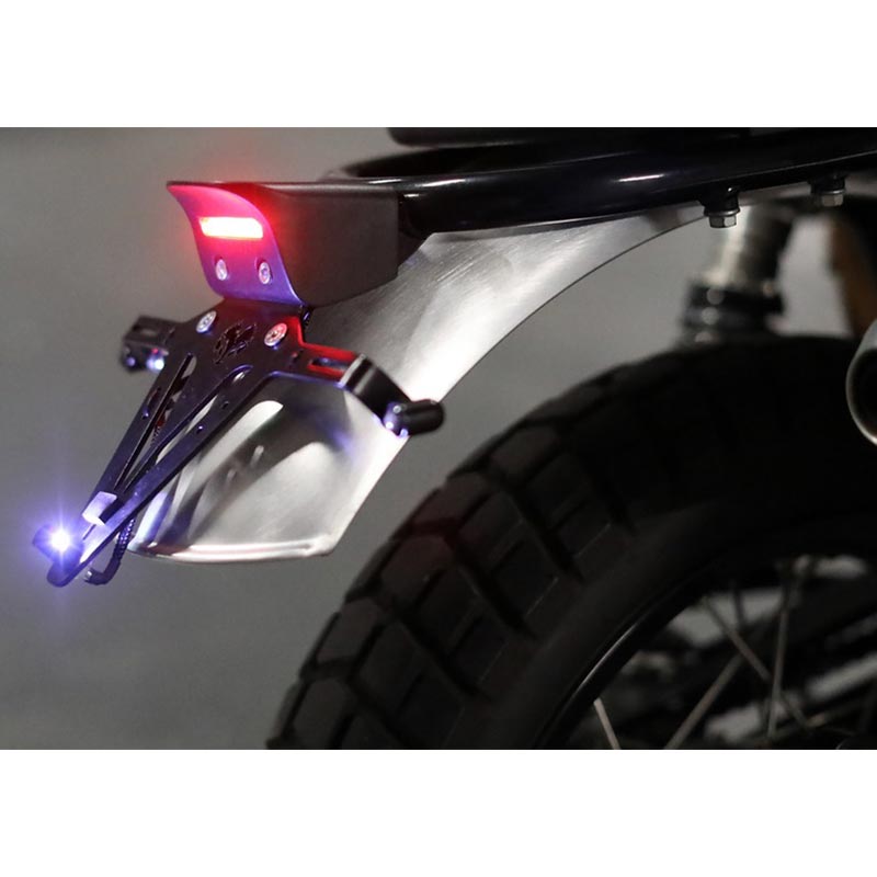 Support plaque moto Hedgehog Motorcycles pour Interceptor 650. Blackpines.fr
