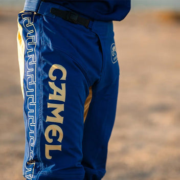 Pantalon MX Camel Bleu JT Racing USA.